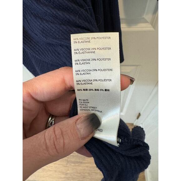 Free People we the free winter Sun tunic dress Blue Small - Picture 10 of 10